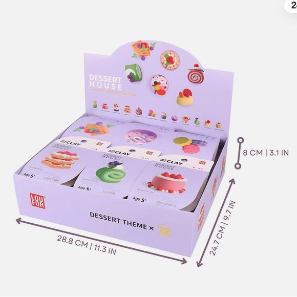 OUFOR Air Dry Clay Kits - Multi-themes, Cute DIY Kit with Tools, Gift for‎ Kids - Picture 3 of 8